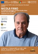 Incontro Nicola Fano 14 gen - 11 feb 2025